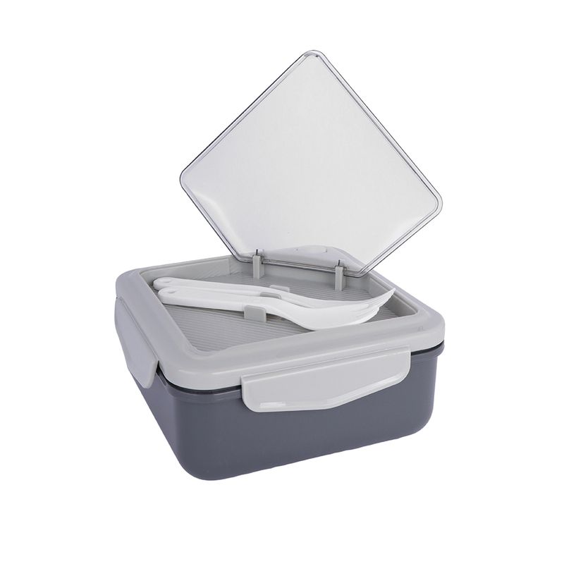 Contenedor-fiambrera-cuadrada-de-estilo-japons-con-2-compartimentos-1100-ml-gris-Miniso-1-28821