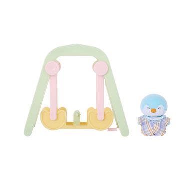 Set para jugar de peluche y columpio flocking serie mini family -  Mini Family