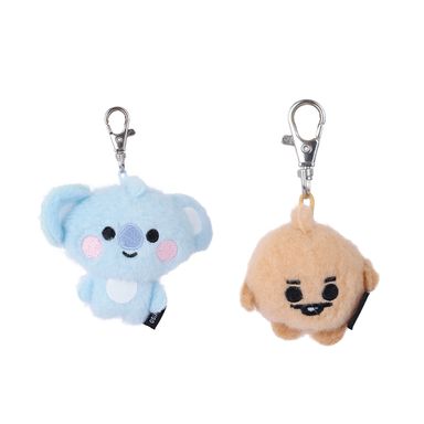 Llavero de felpa 1 par koya & shooky serie bt21 -  BT21 Baby