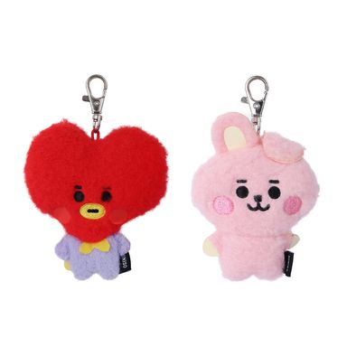 Llavero de felpa 1 par tata & cooky serie bt21 -  BT21 Baby