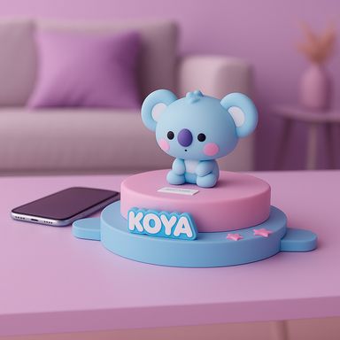 Soporte para celular bt21 baby collection koya -  BT21 Baby