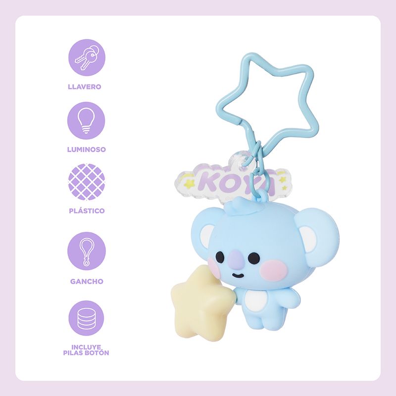 Colgante-luminoso-led-bt21-baby-collection-koya-BT21-3-29125