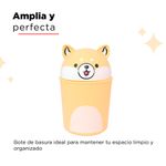 Tacho-de-basura-de-escritorio-mini-family-sports-shiba-Miniso-3-7793
