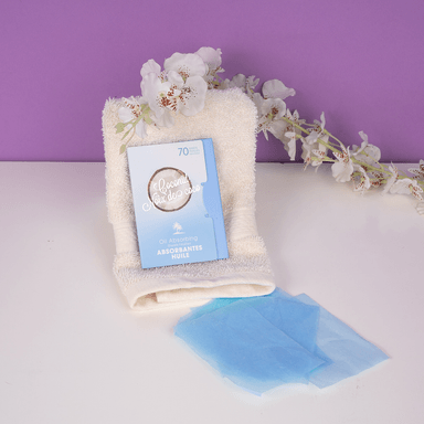 Hojas absorbentes de aceite de coco 70 hojas × 2 paquetes -  Miniso