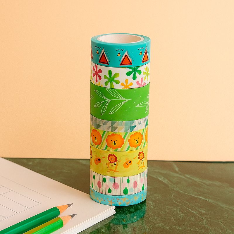 Set-de-cintas-de-estampado-dorado-8-rollos-conejo-pdq-serie-miniso-Miniso-2-29360