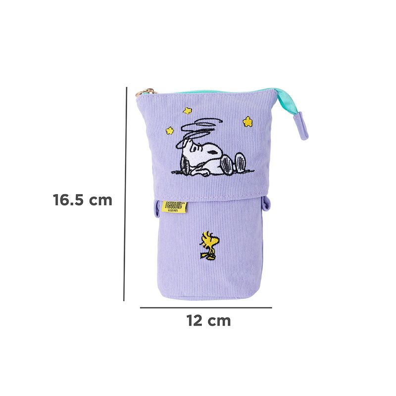 Cartuchera-estuche-expandible-morado-serie-snoopy-Snoopy-Colorful-Vintage-6-27825
