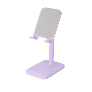 Soporte para celular de escritorio ajustable morado -  Miniso