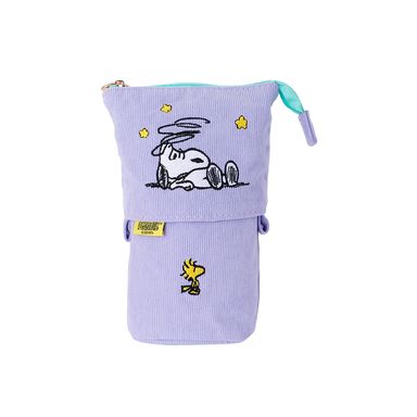 Cartuchera estuche expandible morado serie snoopy -  Snoopy Colorful Vintage