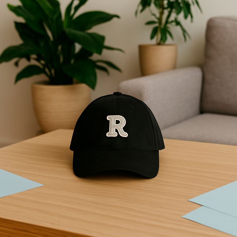 Gorra-de-be-sbol-miniso-letra-r-negro-Miniso-3-19762