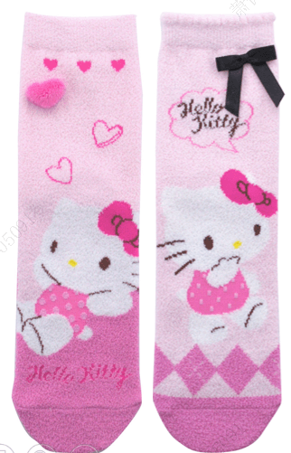 Medias-afelpadas-sanrio-serie-pink-hello-kitty-2-pares-Sanrio-1-28321