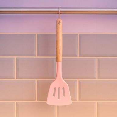 Taper turner ranurado serie silicona rosa -  Miniso