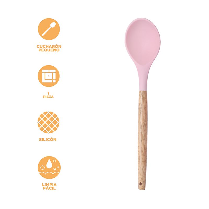 Taper-con-cuchar-n-de-sopa-pequeno-serie-silicona-rosa-Miniso-3-28302