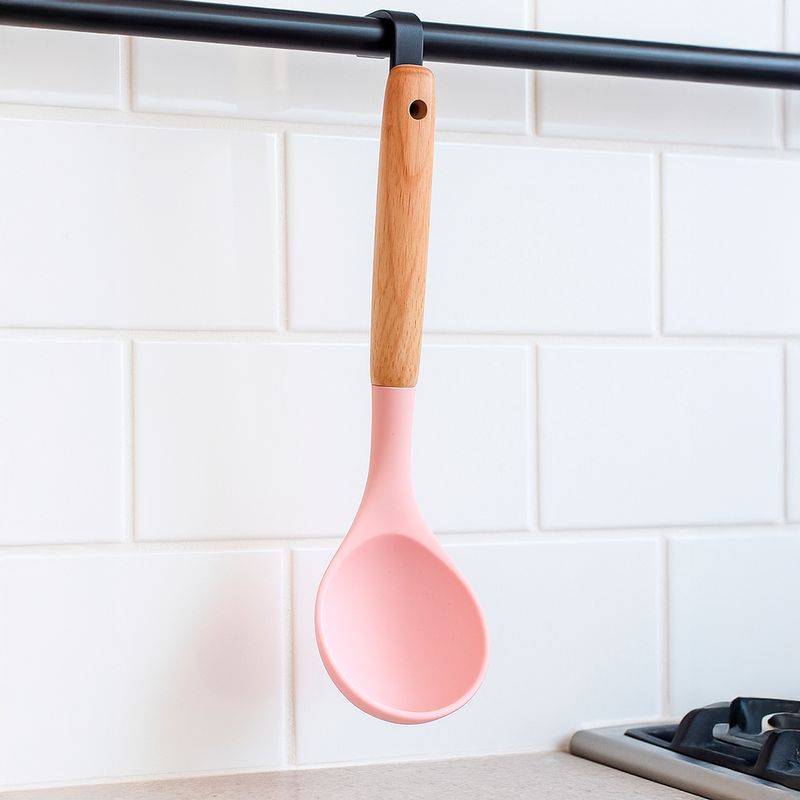 Taper-con-cuchar-n-de-sopa-serie-silicona-rosa-Miniso-2-28303