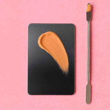 Juego de espátula y paleta para base de acero inoxidable serie miniso -  Miniso
