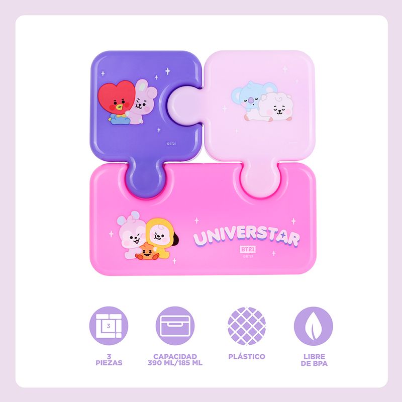 Plato-de-pl-stico-con-forma-de-osito-de-colores-BT21-Baby-3-30061