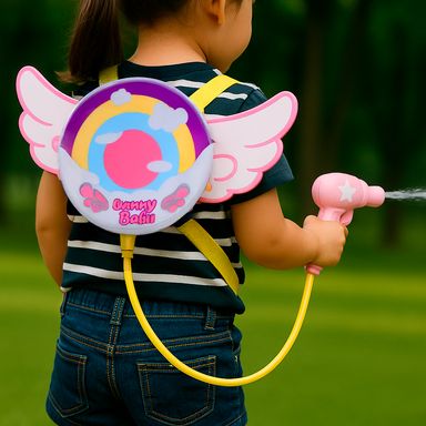 Mochila pistola de agua con alas nube -  Miniso