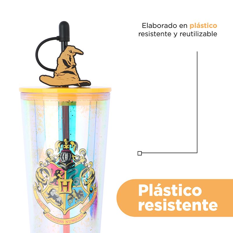 Tomatodo-de-pl-stico-con-sorbete-800-ml-de-la-colecci-n-harry-potter-dorado-Harry-Potter-7-24385