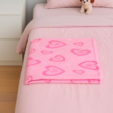 Manta miniso serie cherry valentine 127cm x 152cm -  Miniso