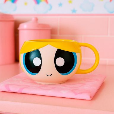 Taza de cerámica de las chicas superpoderosas 350 ml burbuja -  Las Chicas Superpoderosas