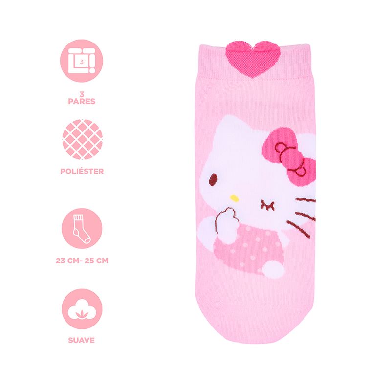 Medias-sanrio-serie-pink-hello-kitty-3-pares-Sanrio-3-28322