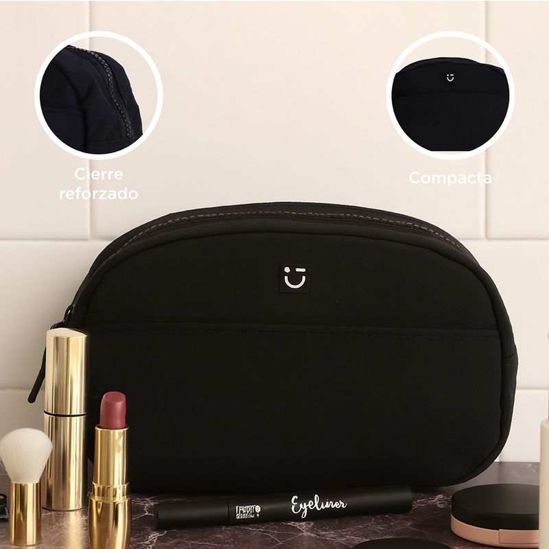 Cosmetiquera-nylon-con-cierre-enfrente-negro-Miniso-5-29500