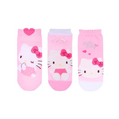 Medias sanrio serie pink hello kitty 3 pares -  Sanrio