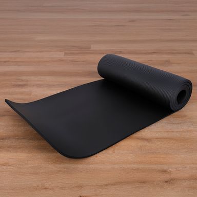 Esterilla de yoga de 10 mm de la serie new color de miniso sports (negra) -  Miniso