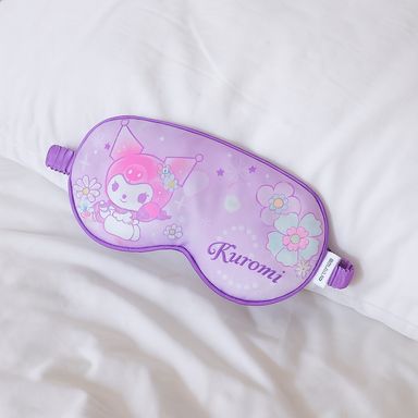 Antifaz para dormir sanrio serie flower language kuromi -  Sanrio Flower Language
