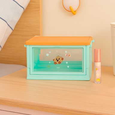 Organizador de plástico mini con puerta lateral bt21 collection shooky -  BT21 Baby