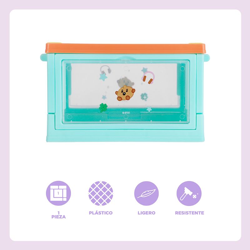 Organizador-de-pl-stico-mini-con-puerta-lateral-bt21-collection-shooky-BT21-Baby-3-30085