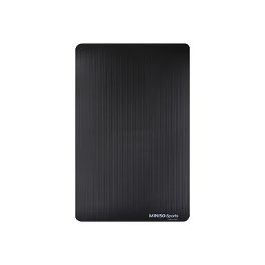 Esterilla de yoga de 10 mm de la serie new color de miniso sports (negra) -  Miniso
