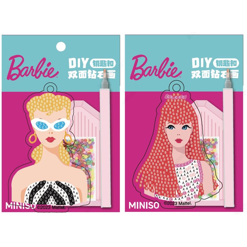 Llavero-diy-colgante-pintado-con-diamantes-a-2-modelos-surtidos-serie-barbie-Barbie-1-26661