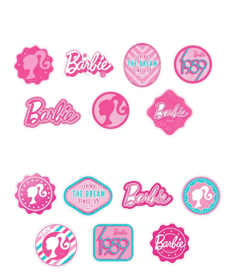 Stickers-de-purpurina-2-modelos-surtidos-serie-barbie-Barbie-1-27019