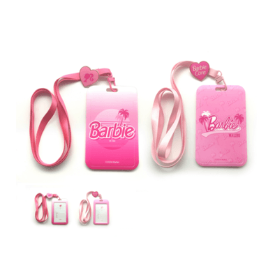 Porta credencial con pin metálico barbie -  Barbie