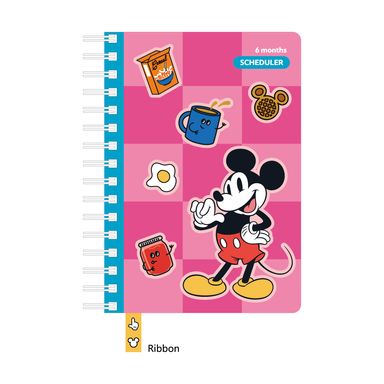 Cuaderno a5 de 72 hojas 6 meses serie mickey mouse disney -  Disney
