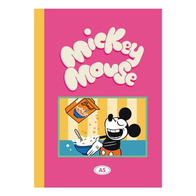 Cuaderno a5 libro encolado40 hojas serie mickey mouse disney -  Disney