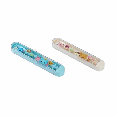 Juego de cubiertos extraibles disney tsum tsum collection tenedor y cuchara -  Disney