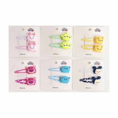 Set de broches para cabello colección disney tsum tsum figura 3D 2 pzas -  Disney