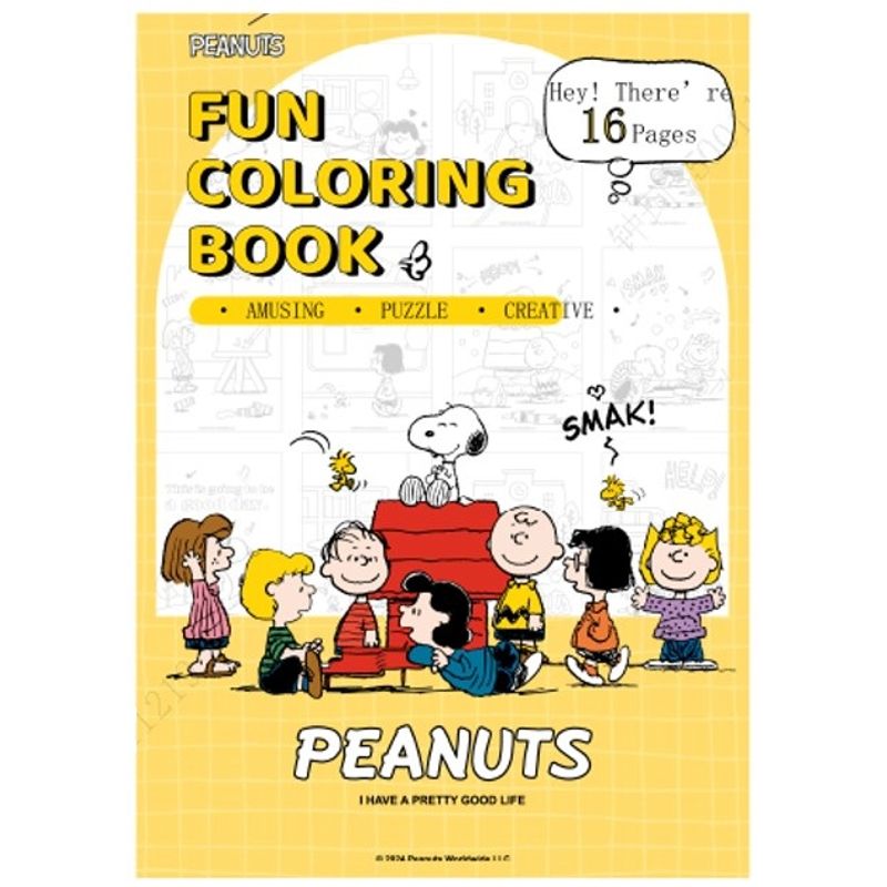 Libro-para-colorear-16-hojas-serie-snoopy-Snoopy-1-28818