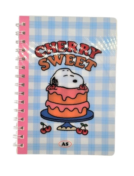 Libro-a5-encuadernado-con-alambre-80-hojas-serie-snoopy-Snoopy-1-28850