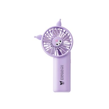 Ventilador de mano kuromi 1800m morado  -  Sanrio