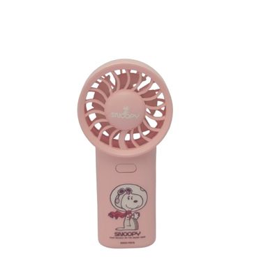 Ventilador de mano snoopy serie little space explorer rosa -  Snoopy