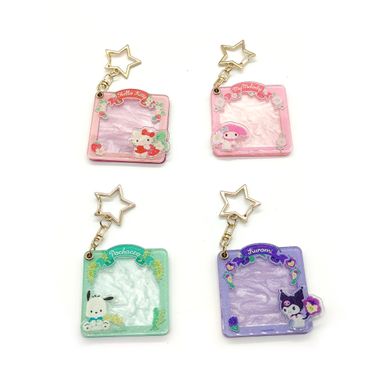 Llavero sanrio mini porta retrato con estrella -  Sanrio
