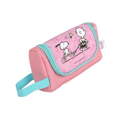 Cartuchera con asa rosa serie snoopy -  Snoopy