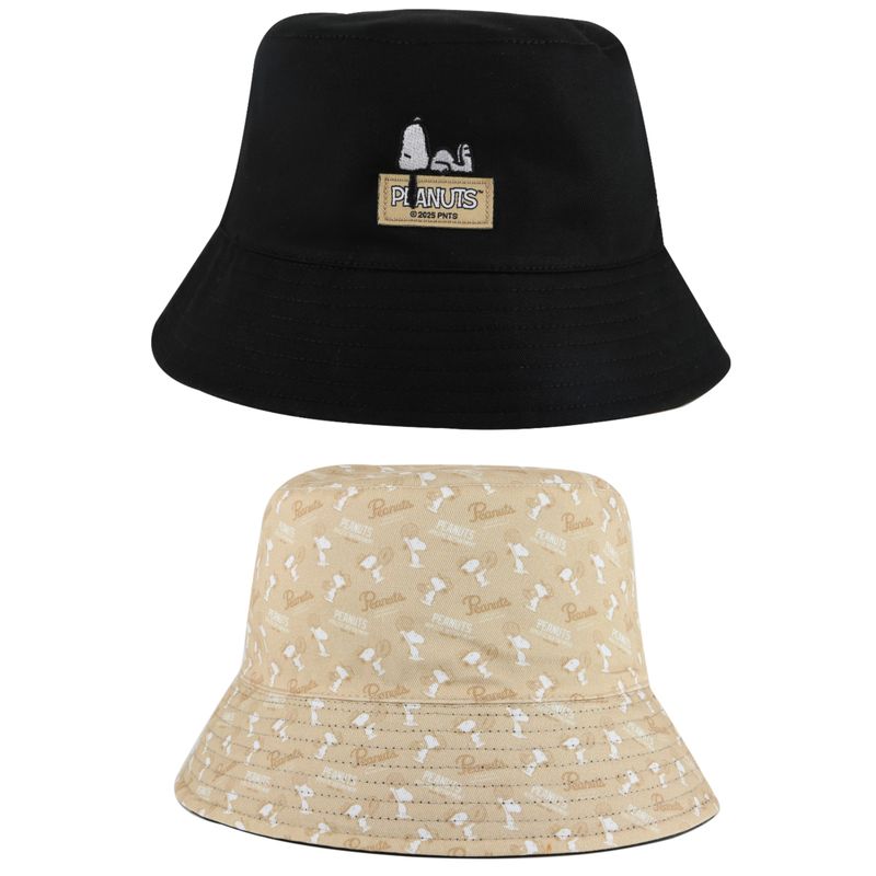 Sombrero-de-cubo-colecci-n-snoopy-doble-vista-negro-Snoopy-1-28824
