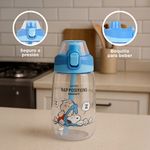 Tomatodo-de-pl-stico-snoopy-collection-con-mango-de-silicona-500-ml-azul-Snoopy-5-25317