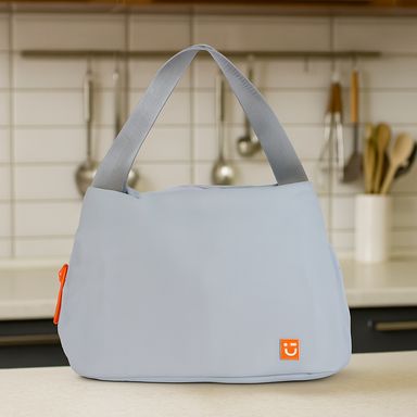 Lonchera miniso serie camping 2.0 gris -  Miniso