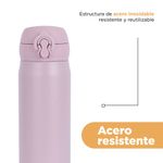 Termo-botella-t-rmica-con-tapa-abatible-classic-series-de-450-ml-rosa-Miniso-6-28697