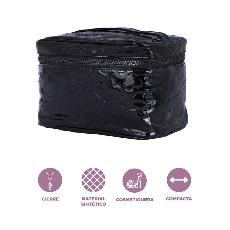 Cosmetiquera-neceser-relieve-corazon-negro-Miniso-3-28779
