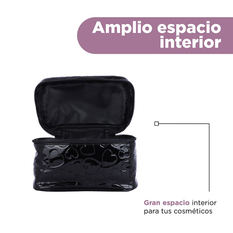 Cosmetiquera-neceser-relieve-corazon-negro-Miniso-4-28779